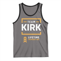 Team Kirk Lifetime Member Tank Top American True Patriot Support - Wonder Print Shop