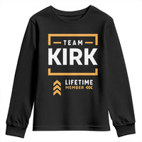 Team Kirk Lifetime Member Youth Sweatshirt American True Patriot Support - Wonder Print Shop