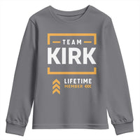 Team Kirk Lifetime Member Youth Sweatshirt American True Patriot Support - Wonder Print Shop