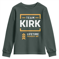 Team Kirk Lifetime Member Youth Sweatshirt American True Patriot Support - Wonder Print Shop