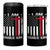 I Am Charlie Kirk 4 in 1 Can Cooler Tumbler Christian Cross Faith American Falg - Wonder Print Shop