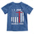 I Am Charlie Kirk Toddler T Shirt Christian Cross Faith American Falg - Wonder Print Shop
