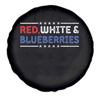 Red White and Blueberries Spare Tire Cover Patriotic Tribute Memorial - Wonder Print Shop
