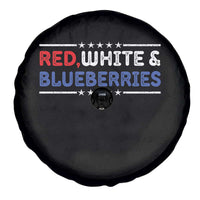 Red White and Blueberries Spare Tire Cover Patriotic Tribute Memorial - Wonder Print Shop