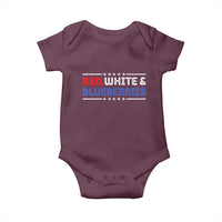 Red White and Blueberries Baby Onesie Patriotic Tribute Memorial - Wonder Print Shop