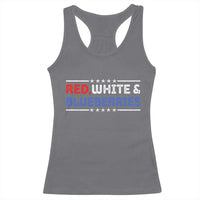 Red White and Blueberries Racerback Tank Top Patriotic Tribute Memorial - Wonder Print Shop
