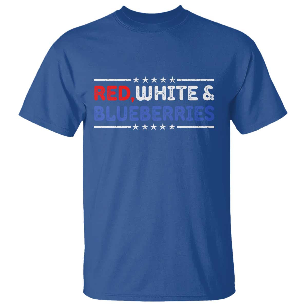 Red White and Blueberries T Shirt Patriotic Tribute Memorial - Wonder Print Shop