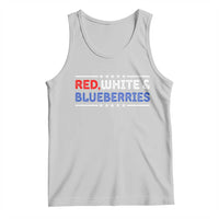 Red White and Blueberries Tank Top Patriotic Tribute Memorial - Wonder Print Shop