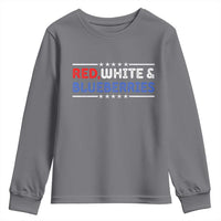 Red White and Blueberries Youth Sweatshirt Patriotic Tribute Memorial - Wonder Print Shop