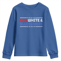 Red White and Blueberries Youth Sweatshirt Patriotic Tribute Memorial - Wonder Print Shop