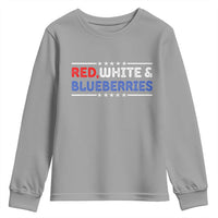Red White and Blueberries Youth Sweatshirt Patriotic Tribute Memorial - Wonder Print Shop