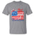 Red White and Blueberries T Shirt Patriotic Vintage American Flag Coquette Bow - Wonder Print Shop