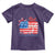 Red White and Blueberries Toddler T Shirt Patriotic Vintage American Flag Coquette Bow - Wonder Print Shop