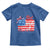 Red White and Blueberries Toddler T Shirt Patriotic Vintage American Flag Coquette Bow - Wonder Print Shop