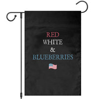 Red White and Blueberries Garden Flag Vintage American Flag Patriotic - Wonder Print Shop