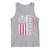 Freedom Charlie Kirk Tribute Tank Top Patriotic Legacy Eagle Distressed American Flag - Wonder Print Shop