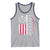 Freedom Charlie Kirk Tribute Tank Top Patriotic Legacy Eagle Distressed American Flag - Wonder Print Shop