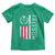 Freedom Charlie Kirk Tribute Toddler T Shirt Patriotic Legacy Eagle Distressed American Flag - Wonder Print Shop