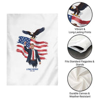 Charlie Kirk Tribute Garden Flag A True Patriot American Flag Patriotic Eagle - Wonder Print Shop