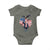 Charlie Kirk Tribute Baby Onesie A True Patriot American Flag Patriotic Eagle - Wonder Print Shop