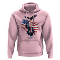 Charlie Kirk Tribute Hoodie A True Patriot American Flag Patriotic Eagle - Wonder Print Shop