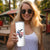Charlie Kirk Tribute Skinny Tumbler A True Patriot American Flag Patriotic Eagle - Wonder Print Shop