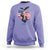 Charlie Kirk Tribute Sweatshirt A True Patriot American Flag Patriotic Eagle - Wonder Print Shop