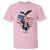 Charlie Kirk Tribute T Shirt A True Patriot American Flag Patriotic Eagle - Wonder Print Shop