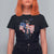 Charlie Kirk Tribute T Shirt For Women A True Patriot American Flag Patriotic Eagle - Wonder Print Shop