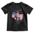 Charlie Kirk Tribute Toddler T Shirt A True Patriot American Flag Patriotic Eagle - Wonder Print Shop