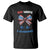 Red White and Blueberries T Shirt Retro Coquette Bow Vintage American Flag - Wonder Print Shop
