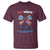 Red White and Blueberries T Shirt Retro Coquette Bow Vintage American Flag - Wonder Print Shop
