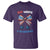 Red White and Blueberries T Shirt Retro Coquette Bow Vintage American Flag - Wonder Print Shop
