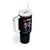 Red White and Blueberries Tumbler With Handle Retro Coquette Bow Vintage American Flag - Wonder Print Shop