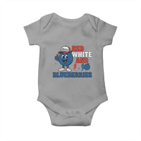 Red White and Blueberries Baby Onesie Patriotic Fruit Cartoon Graphic - Wonder Print Shop