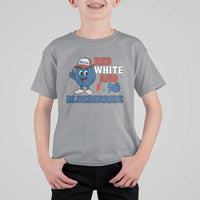 Red White and Blueberries T Shirt For Kid Patriotic Fruit Cartoon Graphic - Wonder Print Shop