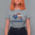 Red White and Blueberries T Shirt For Women Patriotic Fruit Cartoon Graphic - Wonder Print Shop