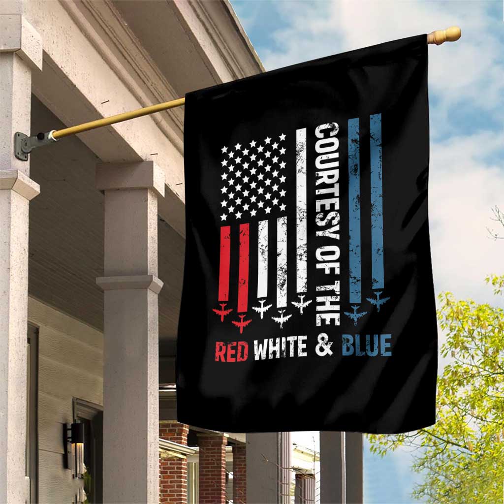 Courtesy of the Red White and Blue Garden Flag US Military Patriotic American Flag - Wonder Print Shop