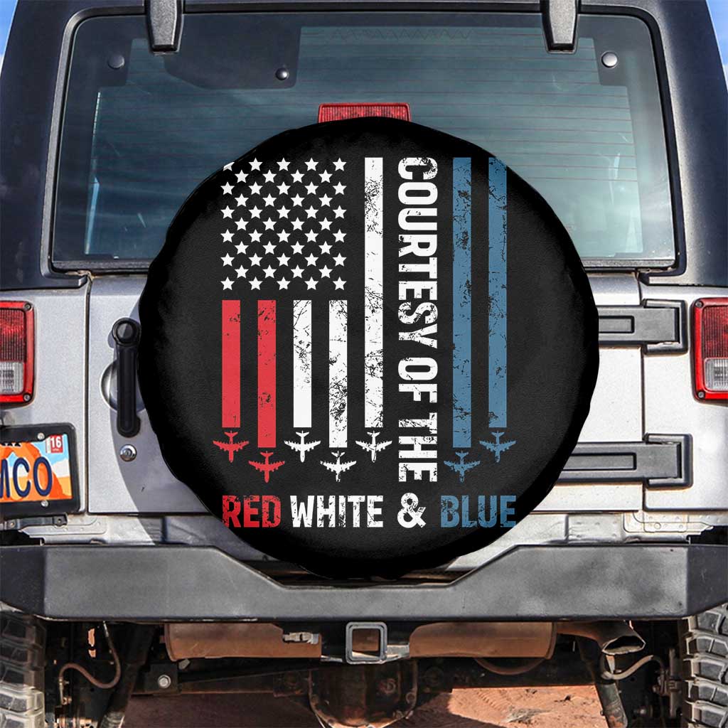 Courtesy of the Red White and Blue Spare Tire Cover US Military Patriotic American Flag - Wonder Print Shop