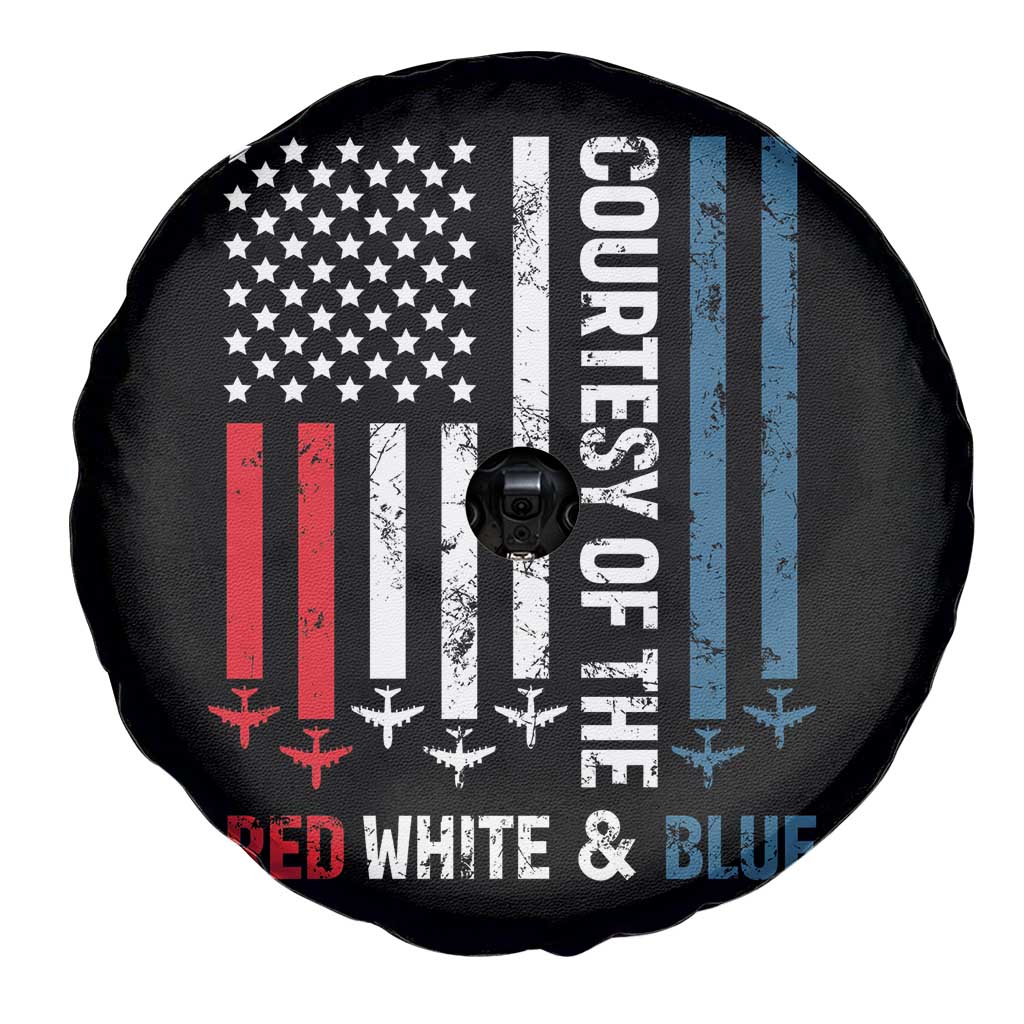 Courtesy of the Red White and Blue Spare Tire Cover US Military Patriotic American Flag - Wonder Print Shop