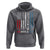 Courtesy of the Red White and Blue Hoodie US Military Patriotic American Flag - Wonder Print Shop