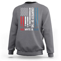 Courtesy of the Red White and Blue Sweatshirt US Military Patriotic American Flag - Wonder Print Shop