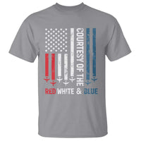 Courtesy of the Red White and Blue T Shirt US Military Patriotic American Flag - Wonder Print Shop