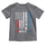 Courtesy of the Red White and Blue Toddler T Shirt US Military Patriotic American Flag - Wonder Print Shop