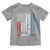 Courtesy of the Red White and Blue Toddler T Shirt US Military Patriotic American Flag - Wonder Print Shop