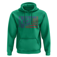 Freedom Is Worth Fighting For Hoodie USA Flag America True Patriot - Wonder Print Shop