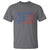 Freedom Is Worth Fighting For T Shirt USA Flag America True Patriot - Wonder Print Shop