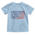 Freedom Is Worth Fighting For Toddler T Shirt USA Flag America True Patriot - Wonder Print Shop