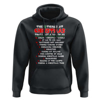 12 Pains of Christmas Parody Hoodie Funny Twist on the 12 Days of Christmas Tradition - Wonder Print Shop