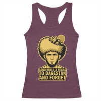 Send Him 2 3 Years to Dagestan and Forget Racerback Tank Top Funny MMA Fighter Discipline - Wonder Print Shop